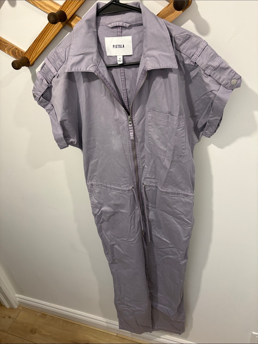 Pistola Jordan Jumpsuit in Lilac Dust